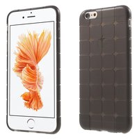 iPhone 6 6s grau karierte Hülle TPU Abdeckung zusätzlichen Schutz