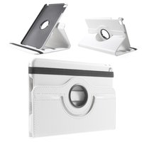 Drehbare Hülle aus weissem Leder iPad mini 4 und iPad mini 5 (2019)