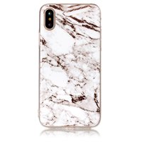 Marmor TPU Hülle für iPhone X XS Weisse Marmor Hülle Abdeckung
