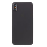 Schwarze Hülle iPhone X XS transparente TPU Hülle