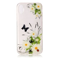 Frühling Gänseblümchen Blumen TPU Fall für iPhone X XS Fall Abdeckung