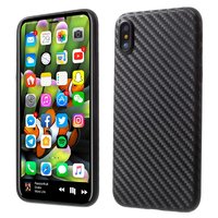 Black Carbon iPhone X XS Hülle