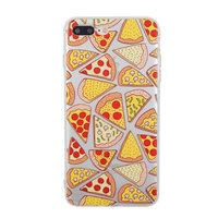 Transparente Pizza Hülle für iPhone 7 Plus 8 Plus Hülle transparent