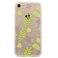 Klares Herbstblatt iPhone 7 8 SE 2020 SE 2022 TPU Hülle
