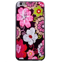 Flower Power Blumen iPhone 6 6s Hülle Hülle Abdeckung