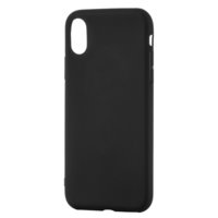 Mattschwarze TPU iPhone X XS Hülle