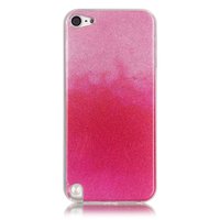 Ombre Pink Glitter Case für iPod Touch 5 6 7 TPU Case