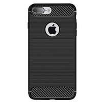 Black Carbon Armor iPhone 7 Plus 8 Plus TPU-Hülle