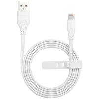 MOMAX MFi Lightning Cable 1 Meter - Weißes Ladekabel