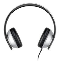 i60 Over-Ear kabelgebundene Stereo-Kopfhörer - Mikrofon Metallic Silber