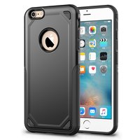 Pro Armor Shockproof iPhone 6 6s Hülle - Schutzhülle Schwarz - Zusätzlicher Schutz