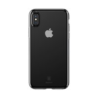 Transparente iPhone X XS Hülle der Baseus Simple Series - Transparent