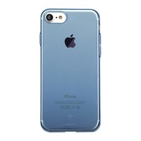 Baseus Simple Series Klare iPhone 7 8 SE 2020 Hülle - Blau