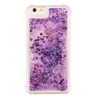 Glitter TPU Hülle iPhone 6 6s 7 8 SE 2020 SE 2022 Hülle - Lila