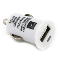USB Autoladegerät Autoladegerät iPhone iPod Ladeadapter Ladegerät - Weiss