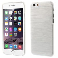 Gebürstetes Hardcase iPhone 6 Plus 6s Plus Hülle - Weiss