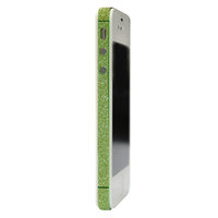 Haut iPhone 4 4s Glitzer Autoaufkleber Color Edge Glamour - Grün