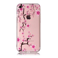 Rosa Blütenzweige TPU Hülle iPhone 7 8 SE 2020 SE 2022 - Transparent