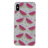 Wassermelonenhülle TPU Hülle iPhone X XS - Transparent