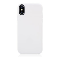 TPU Hülle flexible Hülle für iPhone X XS - Weiss