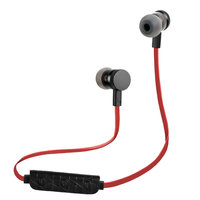 BH-M9 In-Ear-Freisprecheinrichtung Drahtloses Bluetooth 4.1 Sport-Ohrhörer-Mikrofon - Schwarz Rot