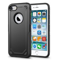 Stossfeste Pro Armor Hülle für iPhone 7 8 SE 2020 SE 2022 - Schwarze Hülle