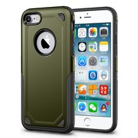 Stossfeste Hülle Pro Armor iPhone 7 8 SE 2020 SE 2022 - Schutzhülle Grün - Zusätzlicher Schutz