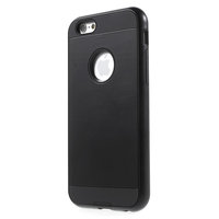 Stossfeste TPU-Hülle iPhone 6 6s - Sehr robust - Schwarz