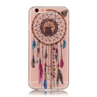 Klare Dreamcatcher iPhone 6 6s TPU Hülle - Braun