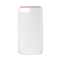 Xqisit Mitico Stoßstange TPU iPhone 6 Plus 6s Plus 7 Plus 8 Plus Hülle - Transparent Pink