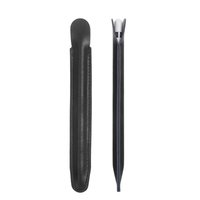 Lederhülle für Apple Pencil - Schwarz