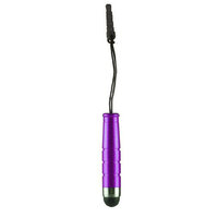 Mini Stylus Stift Kopfhöreranschluss Aux - Lila