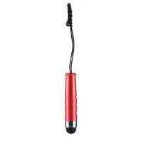 Mini Stylus Stift Kopfhöreranschluss Aux - Rot