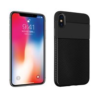 Flexible Anti-Rutsch-TPU-Hülle iPhone XR - Schwarz