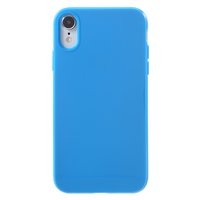 Flexible TPU iPhone XR Hülle - glänzend blau