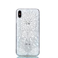 Diamant Hülle TPU iPhone XS Max Hülle - Mandala