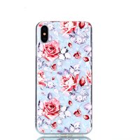 Diamanthülle TPU iPhone XS Max Hülle - Rosen