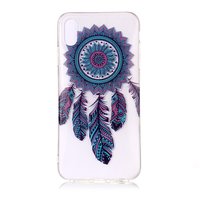 Klare Dreamcatcher iPhone XS Max TPU Hülle - Blau Lila
