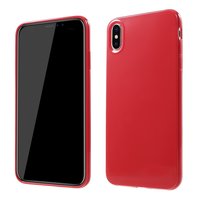 Flexible TPU-Hülle für iPhone XS Max Hülle - Rot