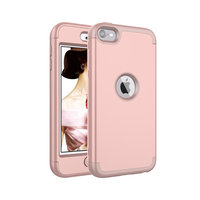 Rüstung Stossfester Silikon Polycarbonat iPod Touch 5 6 7 Hülle - Pink