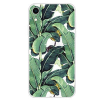 Bananenblätter iPhone XR Hülle - Grüne Abdeckung