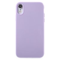 Glänzende weiche TPU-Hülle für iPhone XR - Lila Hülle
