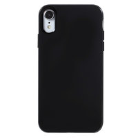 Glänzende weiche TPU-Hülle für iPhone XR - Schwarze Hülle