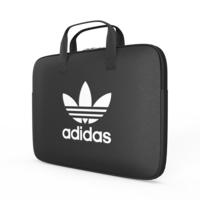 adidas Originals Laptoptasche mit Reißverschluss 13 Zoll SS19 Schwarz Weiß