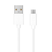 Xqisit Micro USB zu USB Ein Kabel 100 cm - Weiss