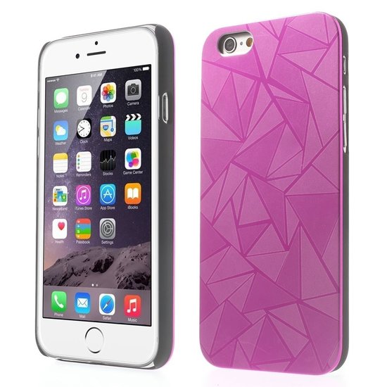 Aluminium Dreieck Hülle iPhone 6 Plus 6s Plus Rosa Hardcase Dreieck Hülle