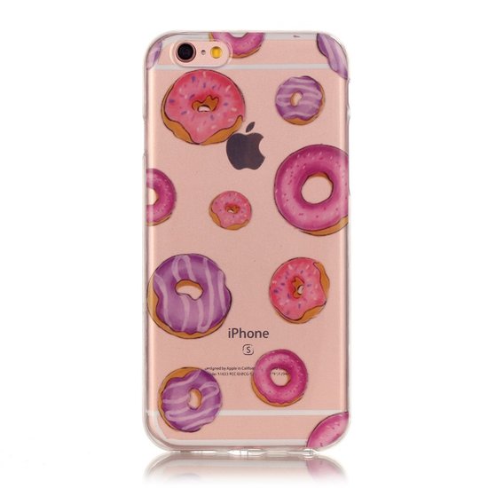 Donut Hülle transparente TPU iPhone 6 und 6s Hülle