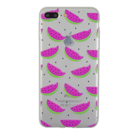 Klare Wassermelone iPhone 7 Plus 8 Plus Hülle Hülle