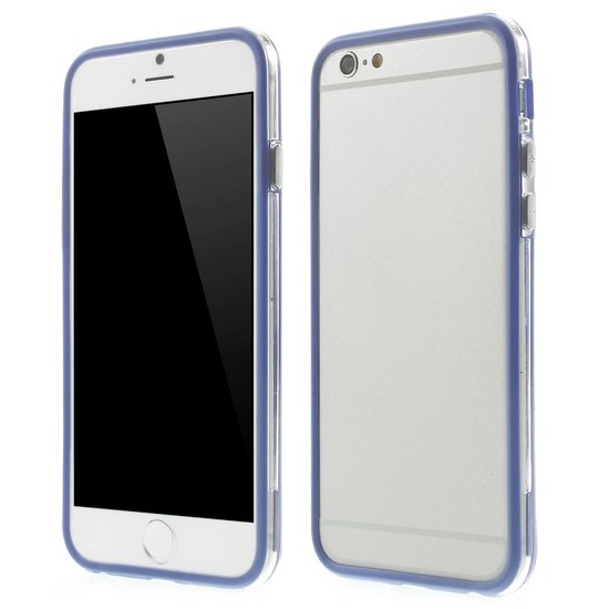 Blaue Stossstangenhülle iPhone 6 6s Hülle