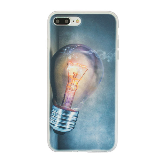 Glühbirne iPhone 7 Plus 8 Plus TPU Hülle - Industrielle Glühbirne Hülle